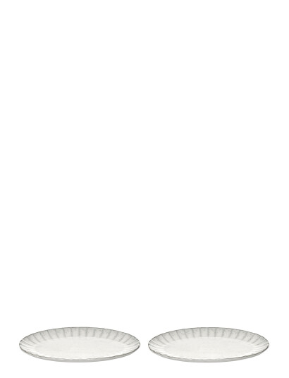 Serax Plate Oval L Inku By Sergio Herman Set/2 - Cream - 30X21CM