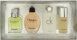 Calvin Klein Miniature Gavesett 15ml Eternity EDT + 15ml Obsession EDT + 15ml CK One EDT + 15ml Escape EDT