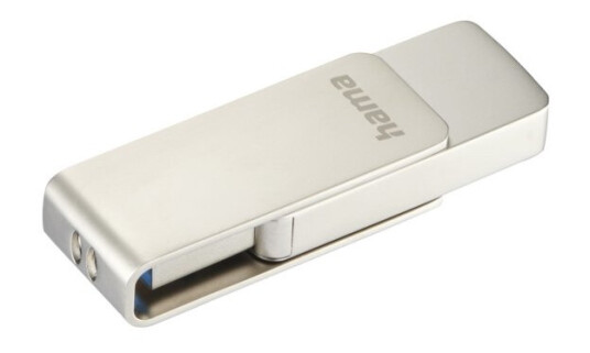 Hama Rotate Pro Usb-Pinne 128 Gb Usb Type-A 3.0 Sølv (00182486)