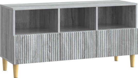 TV skap med skuff Grå sonoma 102 x 34,5 x 50 cm Konstruert tre TV skap med skuff Grå sonoma 102 x 34,5 x 50 cm Konstruert tre