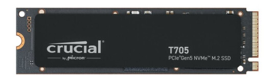 Crucial T705 - Ssd - Kryptert - 2 Tb - Intern - M.2 2280 - Pci Express 5.0 (Nvme) - Tcg Opal Encryption 2.01 Crucial T705 - Ssd - Kryptert - 2 Tb - Intern - M.2 2280 - Pci Express 5.0 (Nvme) - Tcg Opal Encryption 2.01