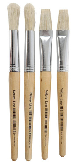 Barnepensler B:15 mm 4 stk
