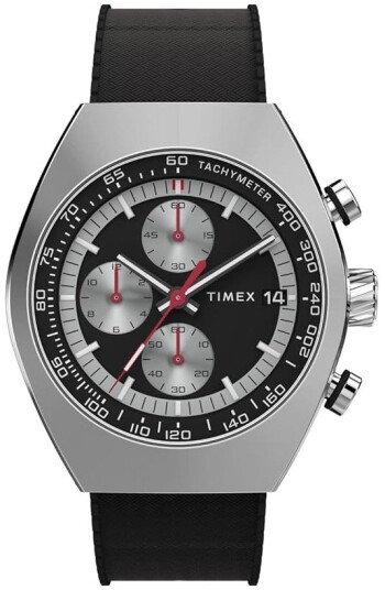 Timex Herreklokke TW2W64500 Legacy Sort/Gummi