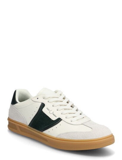 Fred Perry B4 Textured Lthr / Suede Cream 39 Fred Perry B4 Textured Lthr / Suede Cream 39