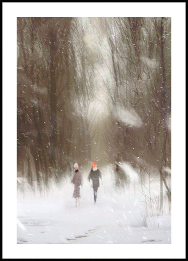 Enjoy the winter Plakat Plakat / 40x50cm Enjoy the winter Plakat Plakat / 40x50cm