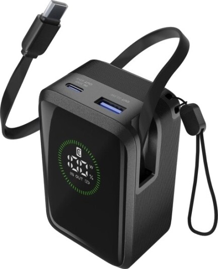 Cellularline PBROLL10000K 10000 mAh Svart Cellularline PBROLL10000K 10000 mAh Svart