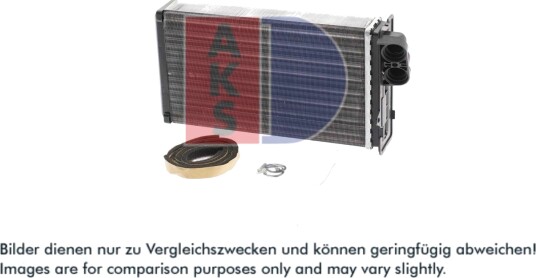 Varmeapparat register AKS DASIS 189300N