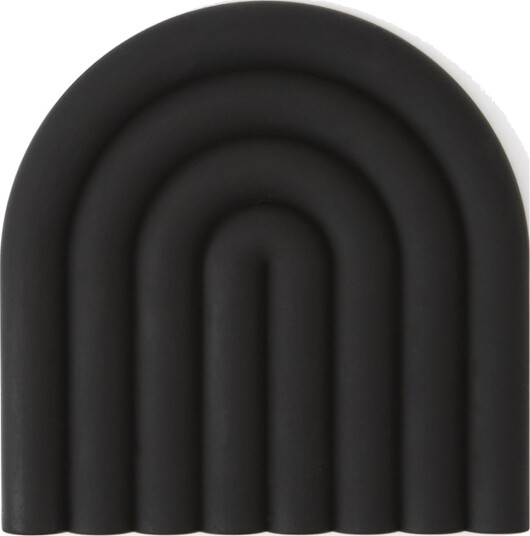 OYOY Living Design Rainbow Trivet - Black - 15X15X1CM x 15
