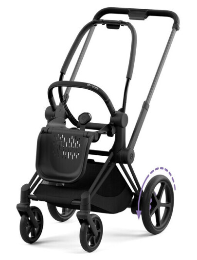 CYBEX Ny! Cybex Barnevogn Platinum Line EPriam Duo Plus Stardust Svart/matt Svart CYBEX Ny! Cybex Barnevogn Platinum Line EPriam Duo Plus Stardust Svart/matt Svart
