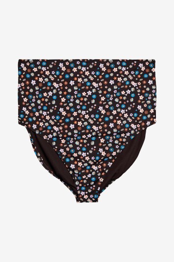 Zizzi   Bikiniunderdeler sKatrin SHW Brief Aop   Brun