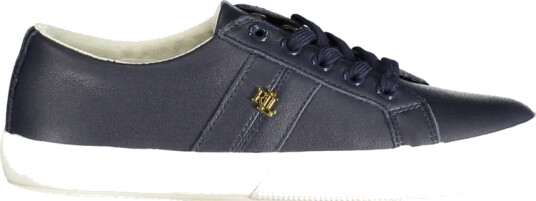 Lauren Ralph Lauren Janson Ii Nappa Leather Sneaker - Blue - 38