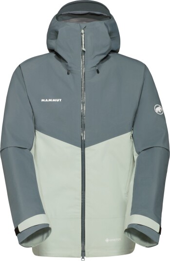 Mammut Men's Crater Iv Hs Hooded Jacket Silver Sage/Strata Silver Sage Strata M