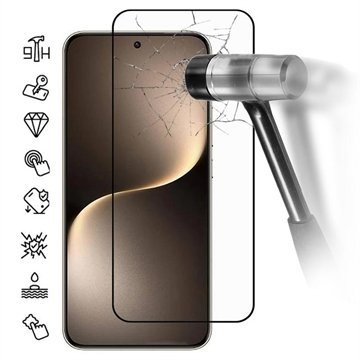 Honor Magic7 Full Cover Beskyttelsesglass Svart Kant