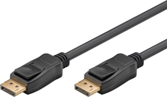 Goobay 74779, 3 M, Displayport, Displayport, Hankjønn, Hankjønn, 7680 X 4320 Piksler