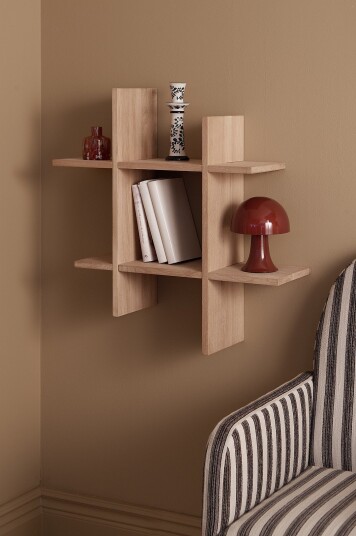 Ellos Home Vegghylle Cross Beige Ellos Home Vegghylle Cross Beige
