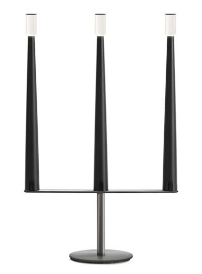 Nemo Sorrento Bordlampe Stor Sort/ Grå