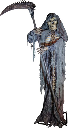 Espa Bevegelig Grim Reaper med ljå rekvisitt 94550