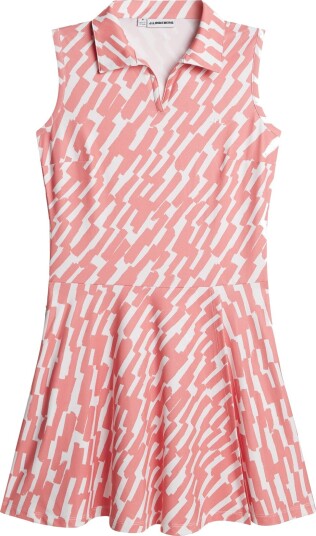J. Lindeberg Dana Printed Dress Pink M