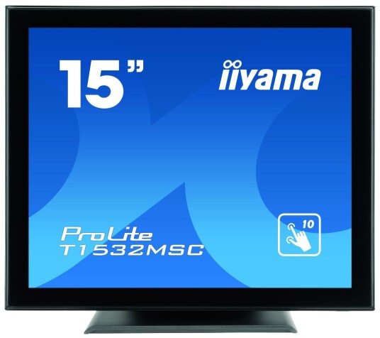 iiyama ProLite T1532MSC-B5AG 15" LED touchscreen 1024x768 75Hz TN 370 cd/m² 700:1 8ms HDMI VGA DisplayPort iiyama ProLite T1532MSC-B5AG 15" LED touchscreen 1024x768 75Hz TN 370 cd/m² 700:1 8ms HDMI VGA DisplayPort