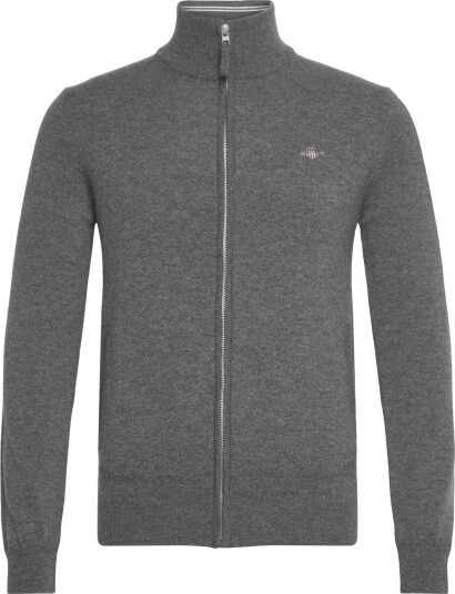 Gant | Superfine Lambswool Zip Cardigan | M