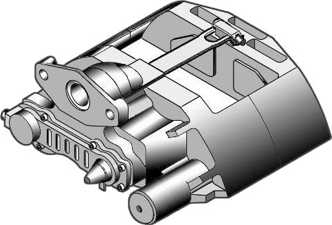 KNORR-BREMSE K163193X50 Bremsecaliper