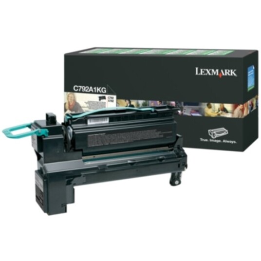 Lexmark C780A1KG Tonerkassett sort 6.000 sider return Lexmark C780A1KG Tonerkassett sort 6.000 sider return