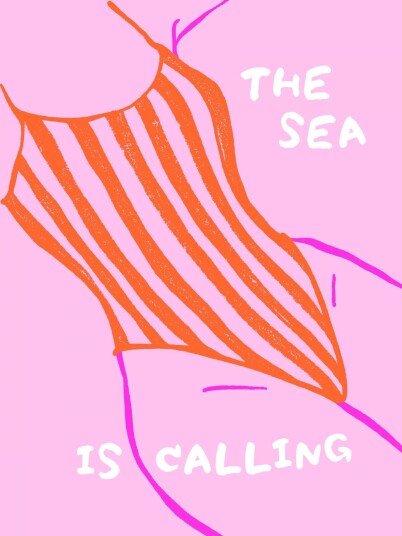 Plakat   Havet kaller