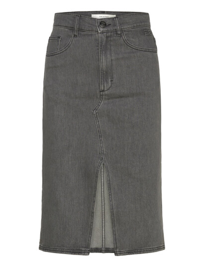 Gestuz Deniagz Hw Midi Skirt - Grey - 38