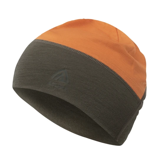Aclima Lightwool 140 Hunting Beanie 415 Tarmac / Orange Tiger onesize