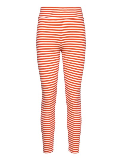 Ludmilla Tights Gots Red Basic Apparel SPICY ORANGE/WHISPER WHITE XS,S
