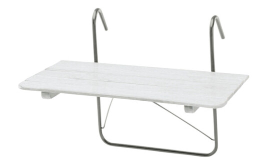 Hillerstorp BAKONGBORD 50 x 80 cm Hvit 1525277-01-2 1525273-01-2