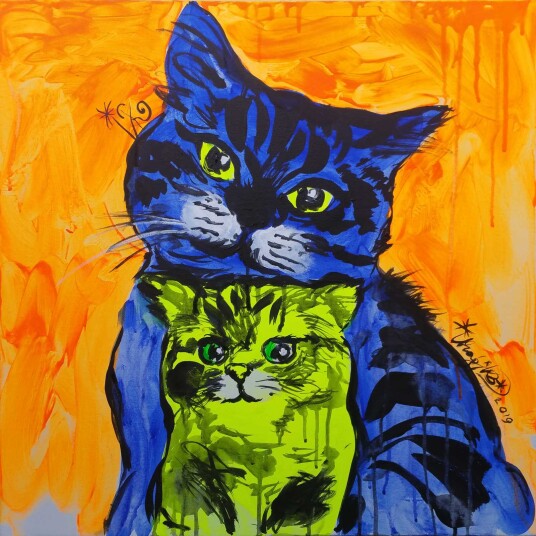 Namly Design Plakat Livlige Katter POSTERSQUAREANH7SJ