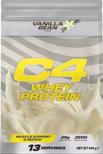 C4 Whey Protein Vanilla Bean 449g C4 Whey Protein Vanilla Bean 449g