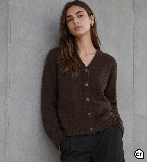 Hound Cardigan Strikk Dark Brown Hound 16 år (176) Cardigan Brun
