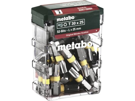 Metabo T30 25-delt Bitssett for Elektroverktøy
