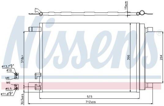 Kondensator NISSENS 940319