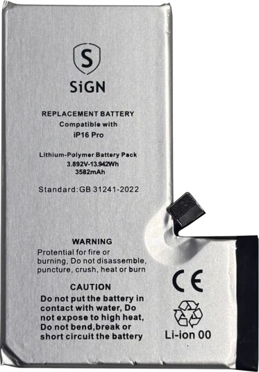 iPhone 16 Pro-batteri iPhone 16 Pro-batteri