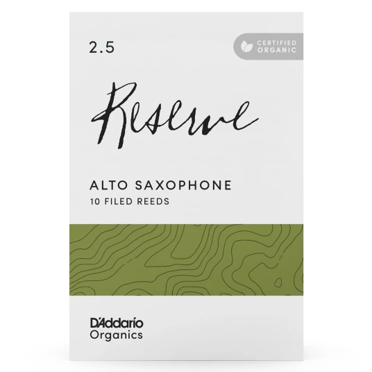 D'Addario Woodwinds Odjr1025 10-Pakning Org. Reserve Alt-Sax 2.5
