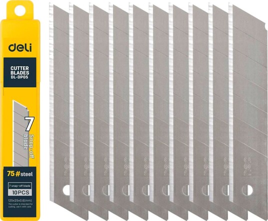 Deli Hobbykniv Edl-DP05 Blader Til (25 mm) 10 Stk