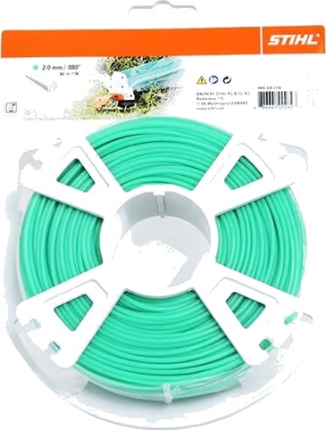 Stihl Trimmertråd Rund Ø2,0 mm x 60,0 m, grønn