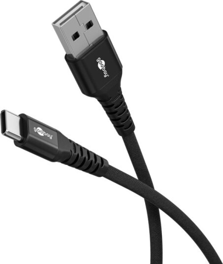 Goobay 74525 0,5 M Usb C Usb A Usb 2.0 0,48 Gbit/Sek Svart
