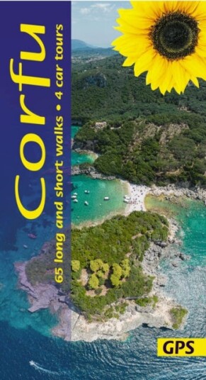 Corfu Sunflower Walking Guide  65 long and short walks and 4 car tours