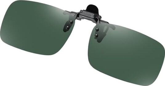 Polariserte Clip-on Solbriller: Ultimativ UV400 Beskyttelse DarkGreen