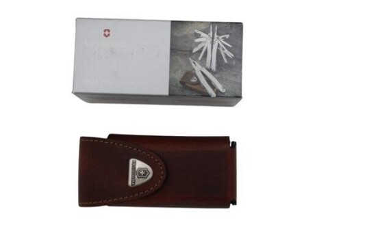 Victorinox Swiss Tool Spirit X Plus Rustfritt Stål 105mm med Lærgrep Victorinox Swiss Tool Spirit X Plus Rustfritt Stål 105mm med Lærgrep