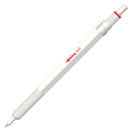 Rotring 600 Kulepenn White Rotring 600 Kulepenn White