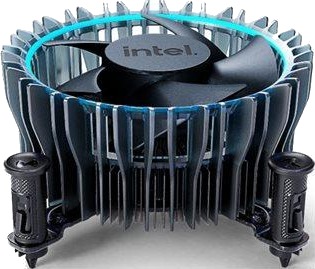 Intel LGA 1700 Luftkjøler med Aluminiums- og Kobberkomponenter, 1 Vifte, Sort/Blå Intel LGA 1700 Luftkjøler med Aluminiums- og Kobberkomponenter, 1 Vifte, Sort/Blå
