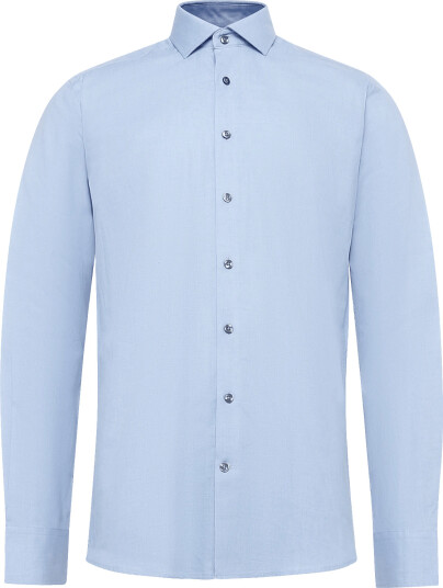 Bruun & Stengade Bs Samsoe Slim Fit Shirt Blue 45