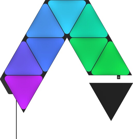 Nanoleaf - Shapes Triangles Ultra Black Edition Expansion Pack (3Pack) Nanoleaf - Shapes Triangles Ultra Black Edition Expansion Pack (3Pack)