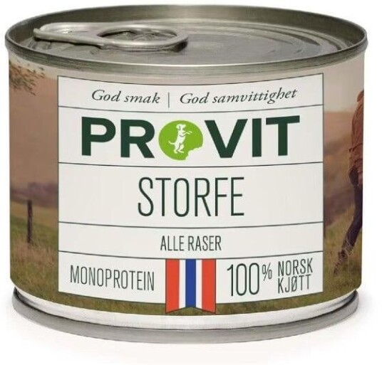 Provit Våtfôr Storfe Singelprotein 400g til Hundemat