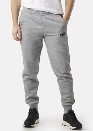 Ess Logo Pants Fl Cl Medium Gray Heather M  Hverdagsbukser